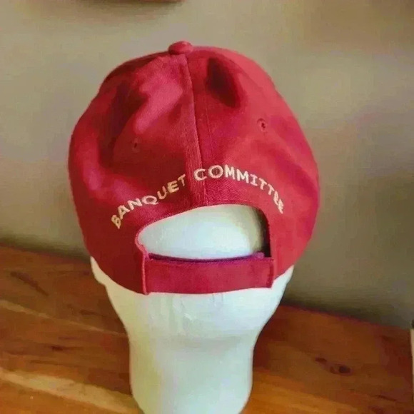 New W/O Tag Vintage Pheasants Forever Hunting Trucker Hat Adjustable Burgundy - Picture 3 of 8